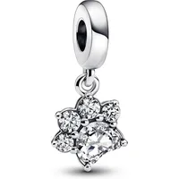 Pandora Funkelnder Pfotenabdruck Silber 792247C01