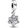 Pandora Funkelnder Pfotenabdruck Silber 792247C01