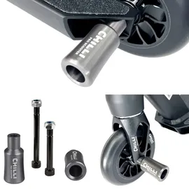 Scooters Chilli Pro Scooter Stunt-Scooter Pegs Barrel Grau