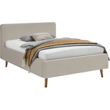 Meise Möbel Polsterbett Mattis ¦ beige ¦ Maße (cm): B: 161 H: 105