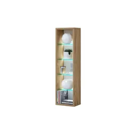 VCM Rasato L Standregal 21 x 14,4 x 76,6 cm Braun