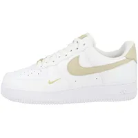 Nike Schuhe Air Force 1 '07 Essential White Beige WEISS 41 (UK 7.5)