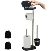 Relaxdays WC Garnitur, HxBxT: 69 x 31 x 16