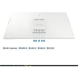 Samsung Smart Monitor M7 M70C weiß, 32" (LS32CM703UUXEN)