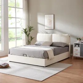 [en.casa] Lunner 160 x 200 cm Beige