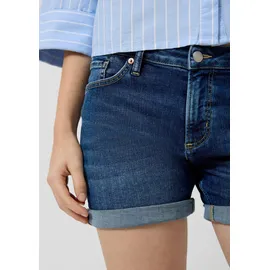 QS Jeans-Shorts Abby Blau 38
