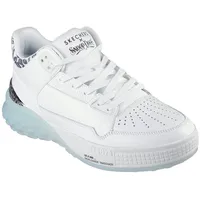 Skechers SIZZLE-SNOOP SIZZLE BUCKETS Sneaker, Schnürschuh, Freizeitschuh, MidCut mit Air-Cooled Memory Foam weiß 39 EU