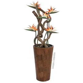 Europalms Paradiesvogel-Blume, orange, 95cm