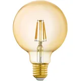 EGLO LED Leuchtmittel G95 Amber E27 4,9 W