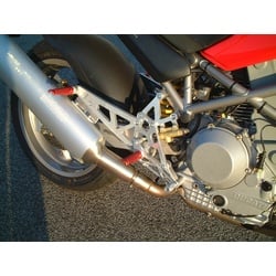 LSL Passagiersstoelpost DUCATI Monster S4, zilver