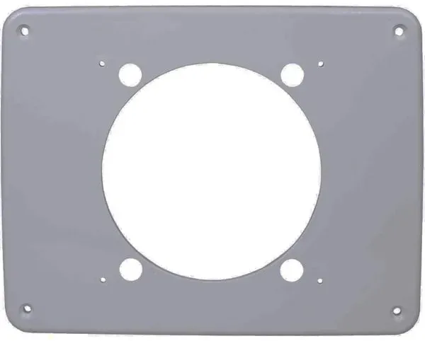 Intellivent Sky cover plate, 190x240 mm, White