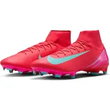 Nike Mercurial Superfly 10 Academy FG/MG Fußballschuhe - Ember Glow - Aurora Green 44