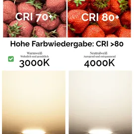Lumiled LED-Lampe 6x MR11 2,5W GU4 warmweiß 3000K 6 St.