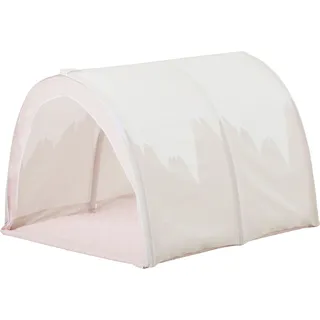 Hoppekids Spieltunnel »«Winter Wonderland»«, Betttunnel für Kinderbett 90x200 cm rosa