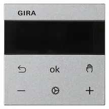 Gira S3000 Raumthermostat Display System 55 Alu