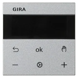 Gira S3000 Raumthermostat Display System 55 Alu