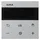 Gira S3000 Raumthermostat Display System 55 Alu