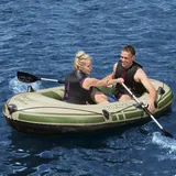 BESTWAY Hydro Force Schlauchboot Voyager 300, 243x102 cm – Ideal für Paddelabenteuer zu Zweit
