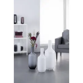 LEONARDO Vase Milano 64 cm Glas Weiß