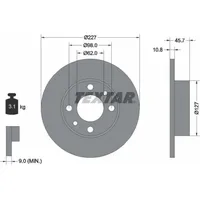 Textar Bremsscheibe