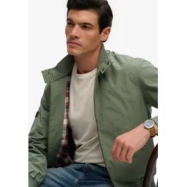 Superdry Classic Harrington Jacke Lily Pad Green M