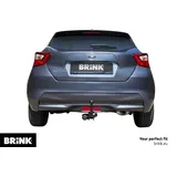 BRINK Anhängevorrichtung BMA Rückseite mit abnehmbarem Kugelkopf für NISSAN  650600