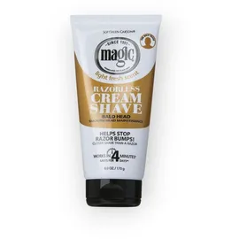 Magic Razorless Cream Shave Smooth 6oz. Tube by Magic