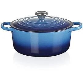 Le Creuset Signature Bräter 26 cm rund azure