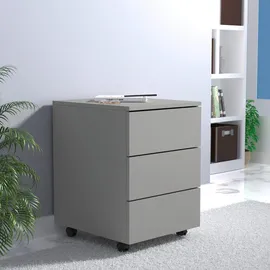 VCM Dalosa Rollcontainer 39 x 45 x 55 cm grau