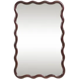 [en.casa] Porloskid 90 x 60 cm Dunkelbraun