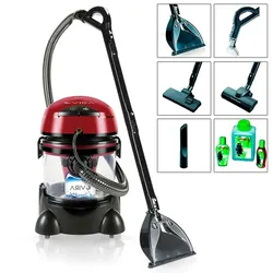MPM Nass- und Trockensauger, Auto-Polsterreiniger, Teppich, Polster, Matratze, 10L, 240W