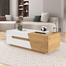 stilvora Weiß Holzwerkstoff 120 x 50 x 37,5 cm