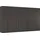 Rauch Drehtürenschrank Montclar 400 x 223 x 60 cm Grau/Schwarz