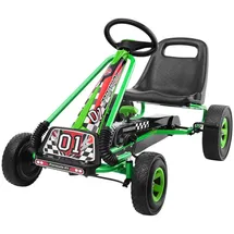 Costway Go-Kart Tretauto grün (COSTWAY)