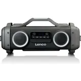 Lenco SPR-200 schwarz/grau