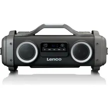 Lenco SPR-200 schwarz/grau