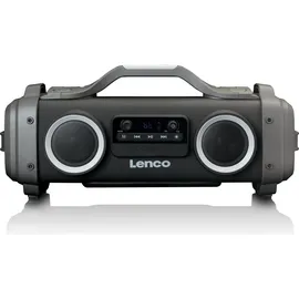 Lenco SPR-200 schwarz/grau