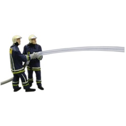 Viessmann Modelleisenbahn-Figur H0 Feuerwehrmänner beim Löschangriff, Beweglich
