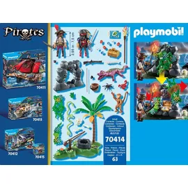 Playmobil Pirates Piraten-Schatzversteck 70414