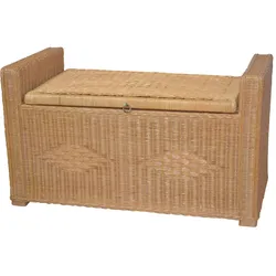 möbel direkt online Rattansitztruhe mit Stauraum Cosy