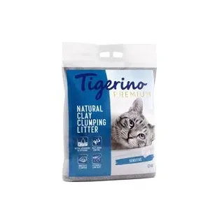 Tigerino Premium Katzenstreu – Sensitive (parfümfrei) Sparpaket 2 x 12 kg