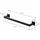ML-Design Wandgarderobe Kleiderstange 3er Set Schwarz