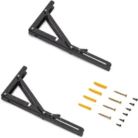 Emuca - Klappbare Bodenträger, 303mm, Stahl