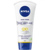 NIVEA 3in1 Anti-Age Q10, Anti-Falten Handpflege, mit Q10 und UV-Filter, 75ml