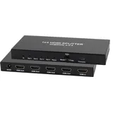 ShiverPeaks HDMI Splitter 1x IN 4x OUT 4K2K 60Hz Schwarz