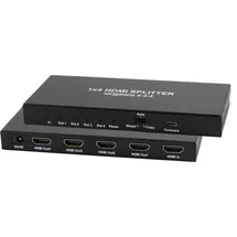 ShiverPeaks HDMI Splitter 1x IN 4x OUT 4K2K 60Hz Schwarz
