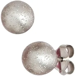 Paar Ohrstecker JOBO, silber (silber 925), Ohrringe, Damen, Silber 925 (Sterlingsilber), 925 Silber