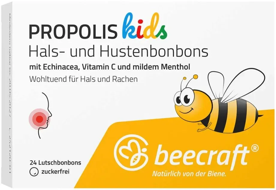 Beecraft Kids Propolis Hals- Und Hustenbonbons