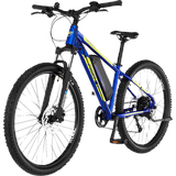 Fischer MONTIS 2.1 Junior Mountainbike (Laufradgröße: 27,5 Zoll, Unisex-Rad, 422 Wh, Blau glanz)