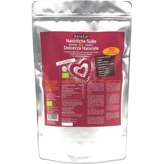 ZeroCal - Bio Erythrit 1KG | Aus Biologischer Landwirtschaft | kalorienfreier Zuckerersatz | Vegan | Zahnfreundlich | Glykämischer Index von 0